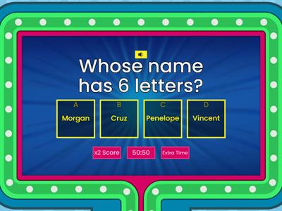 Kindergarten Readiness 2H