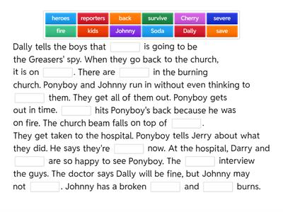 he Outsiders Chapter 6