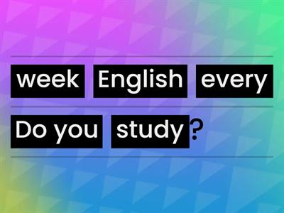 Present Simple. Questions