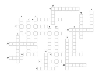 Кроссворд "Профессии"