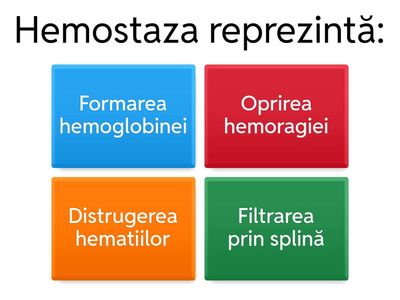 SET 9 – HEMOSTAZA ȘI COAGULAREA SÂNGELUI