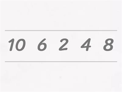Skip Counting by 2s