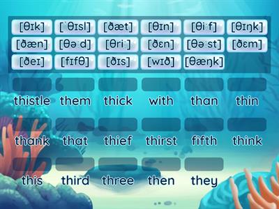 [θ] [ð] #transcription