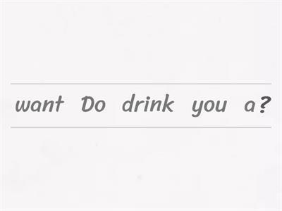  Word order in questions