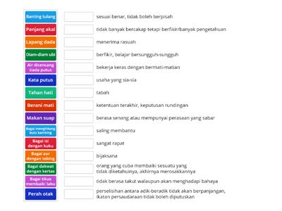 Peribahasa P5 & P6 - Bahagian 1