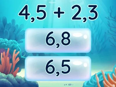 SUMA Y RESTA DE NUMEROS DECIMALES 