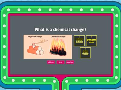 Game Show Physical/Chemical Changes