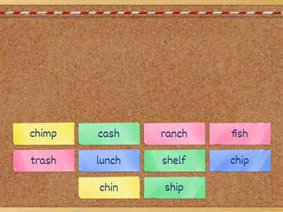 Lesson 12 (ch & sh) - 95% CORE