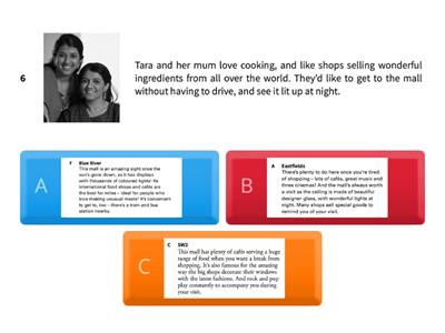 PET exam Reading and Writing ( part 2)