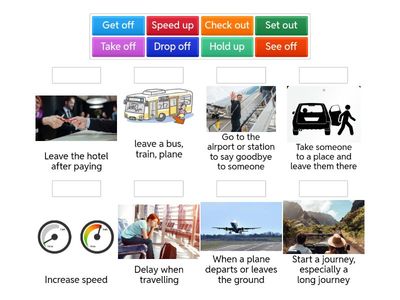 Travel Phrasal Verbs.