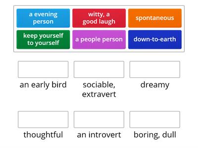 Speak Out Upper Intermediate Unit 1 ANTONYMS