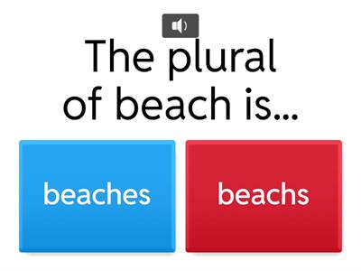 Plural Nouns