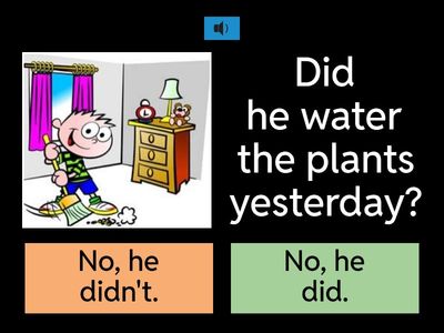 Story ( Yes\No questions past simple )