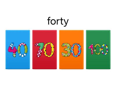 Numbers 10-100 Extra