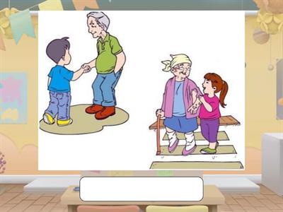 Write the action verbs