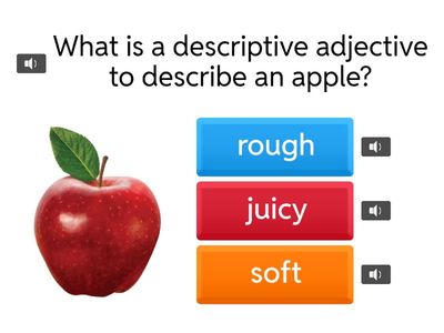 Descriptive Adjectives 