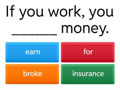  English File Intermediate 2A vocabulary