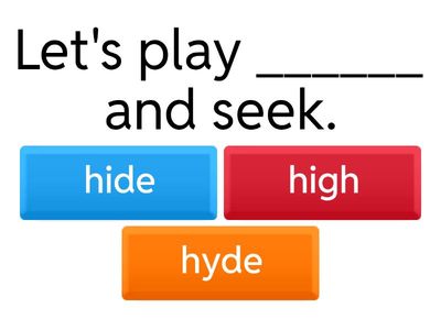 Phonics Skills (vowel teams)