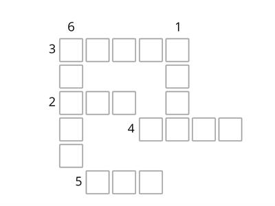 Super Minds 1 Unit 2 Skills crossword