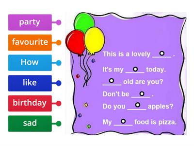 Smiles2-Module3: Birthday