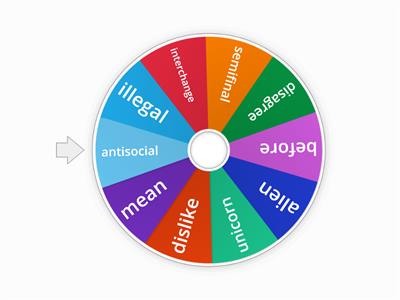 prefix random wheel