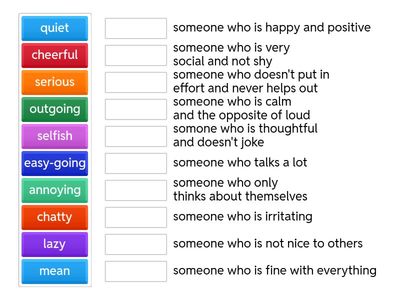 Chapter 1 Vocabulary Theme Words