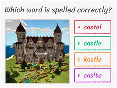 BI2 Unit 3 - vocabulary spelling quiz