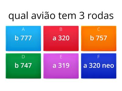 quiz de avião