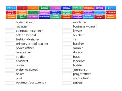 Y11 Jobs/professions