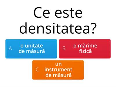 densitatea