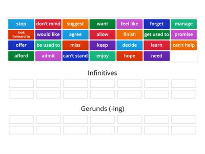 webkids 3 gerunds - infinitives