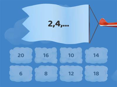 ABEKA- MATH- SKIP COUNTING BY 2S