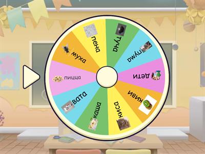 Слоговая структура слова 1класс