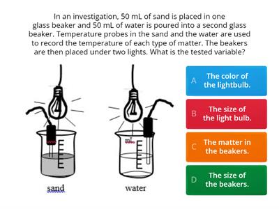 Recognizing parts of Experimental Design