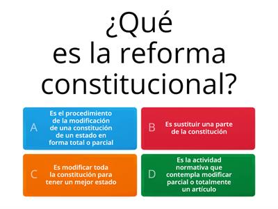 Reforma Constitucional