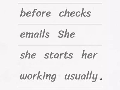 Present Simple vs. Present Continuous