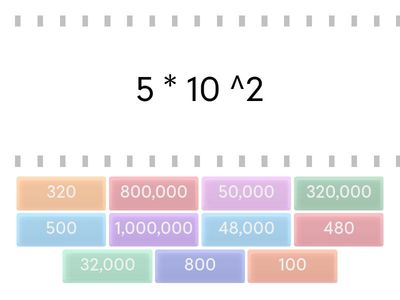 multiplying with exponent powers of 10