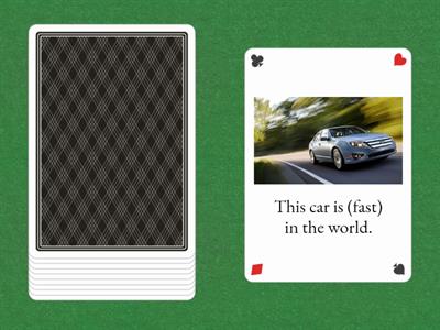 Superlative form of adjectives