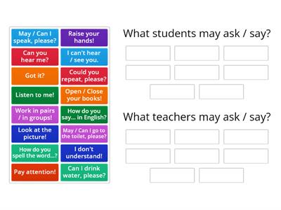 Classroom Language