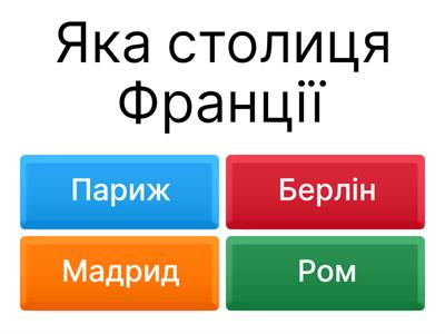 Географія 6 клас 