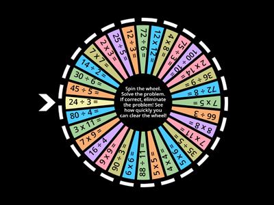 Multiplication & Division