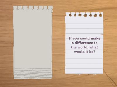 CAE - Speaking  using collocations