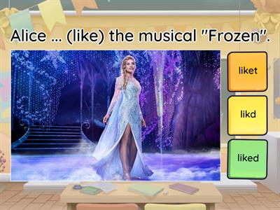 Past Simple-regular verbs