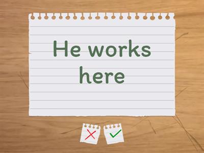 Make these sentences negative