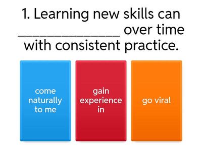 Life Vision B2/1.1 vocab