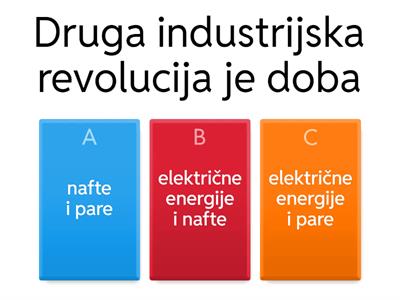 Druga industrijska revolucija
