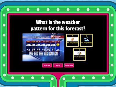 Weather Game (Grade 2 Science)