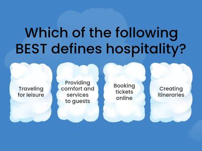 Travel Services Quiz