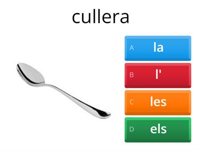 els artícles a la cuina