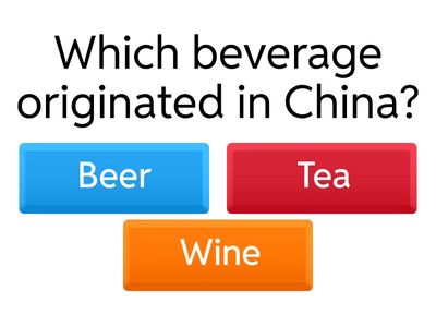 Cultural Knowledge Quick Fire Round!